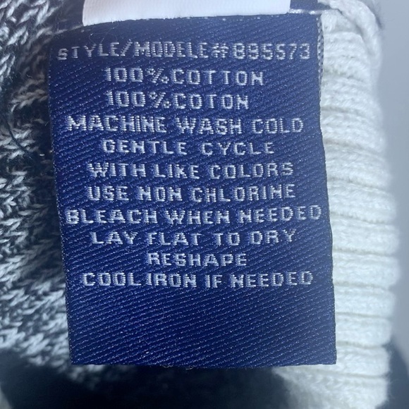 Brand New Beechers Brook Black and White Turtle neck Pullover Sweater - Picture 5 of 7